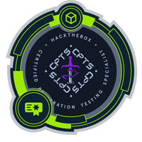 Certified Penetration Testing Specialist (CPTS) badge